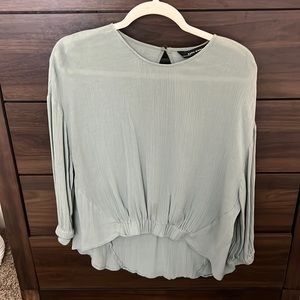 Zara - gauze blouse